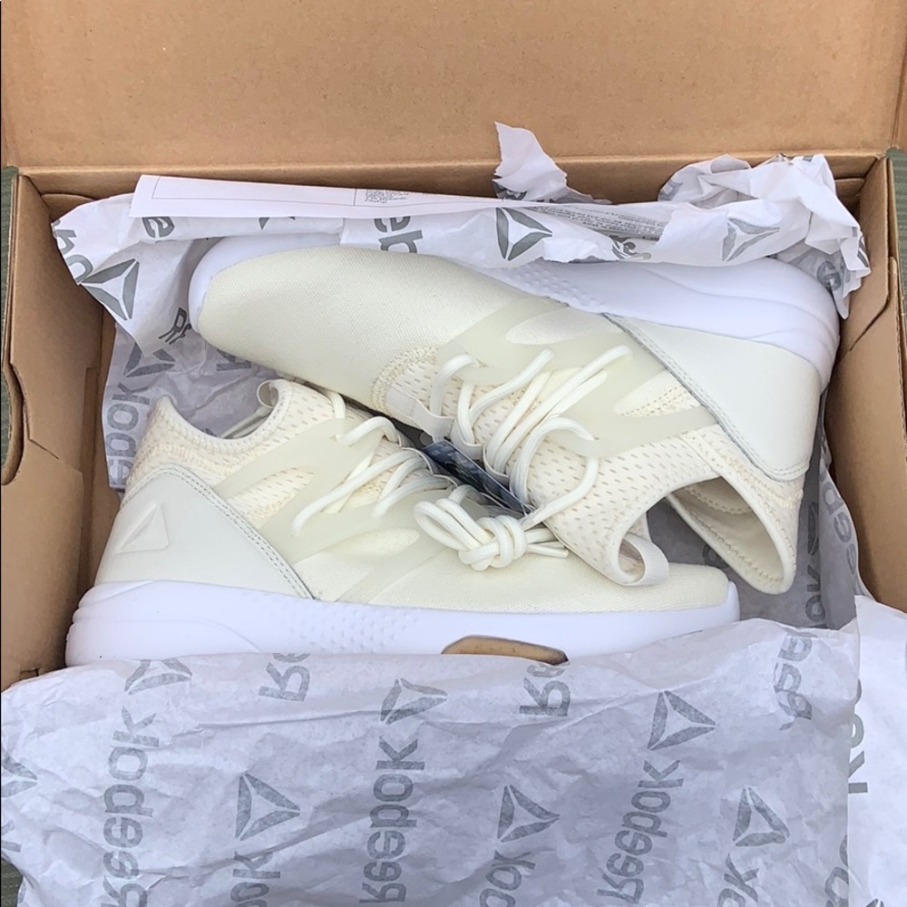 Reebok Chalk/Cream Sneakers